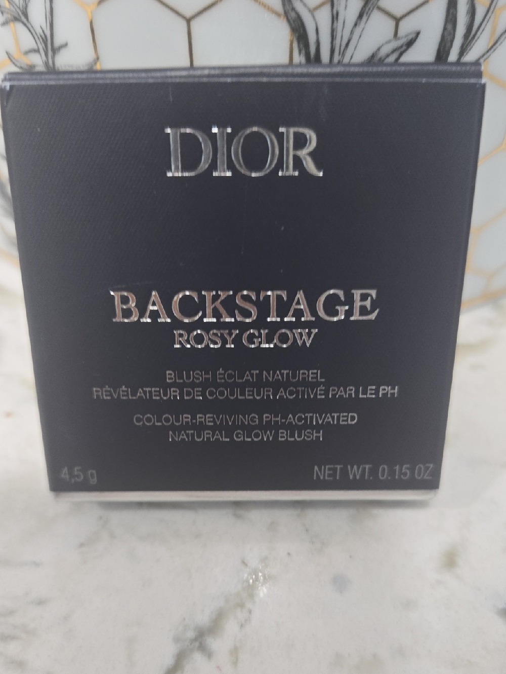 Dior Backstage Rosy Glow Blush - Black and Silver
